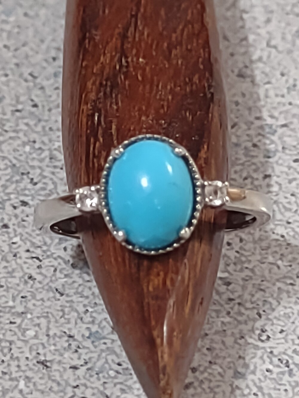 Turquoise+Sterling Ring(8)